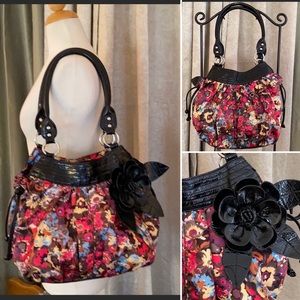 Call It Spring Shoulder Hand Bag Floral Print